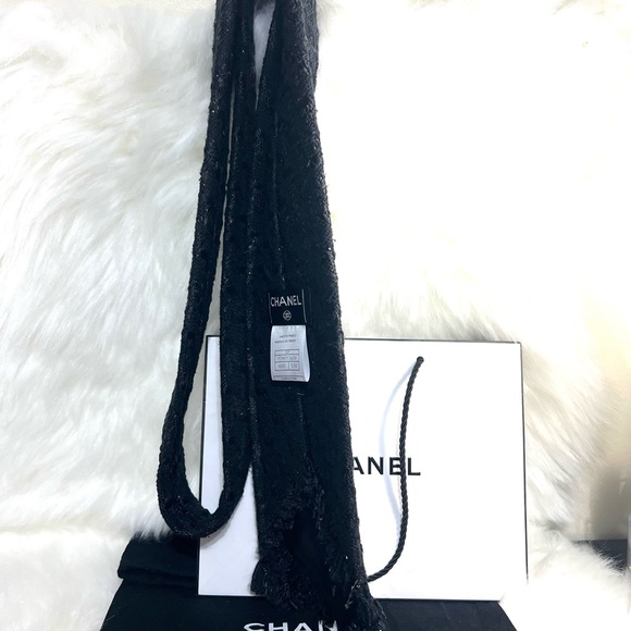 Chanel Vintage Tie 2002 Black 🖤🖤 - Picture 14 of 16